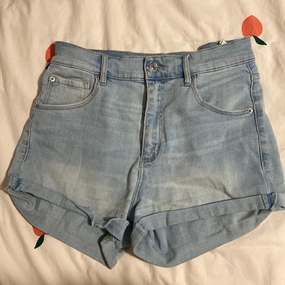 Garage Ultra High Rise Fold-over Shorts - Picture 2 of 7